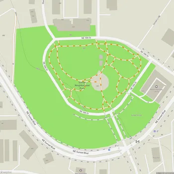 Map of Sunset Neighborhood Park