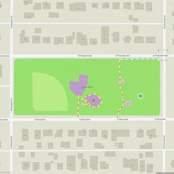 Map of Glass Park
