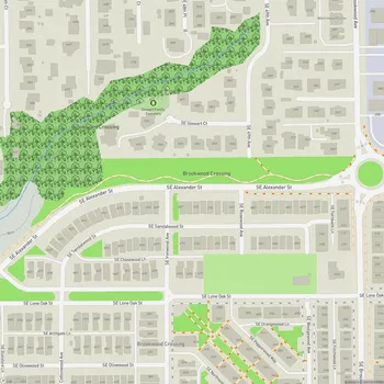 Map of Brookwood Crossing
