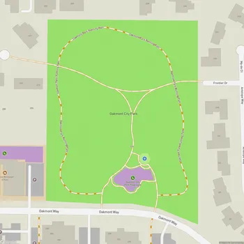 Map of Oakmont City Park