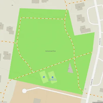 Map of Homestead Park