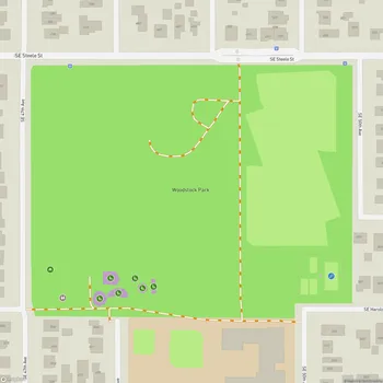Map of Woodstock Park