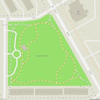 Map of Spring Creek Park