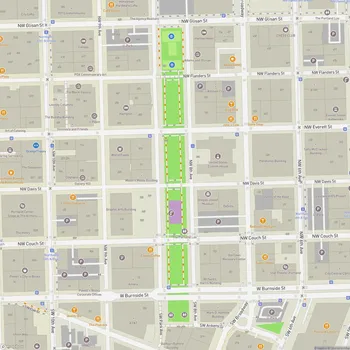Map of North Park Blocks