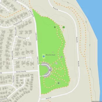 Map of Mountain Hawk