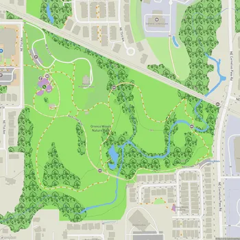 Map of Orenco Woods Nature Park