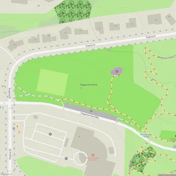 Map of Popperton Park