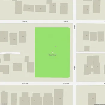 Map of Martin Luther King Junior City Park