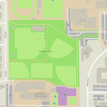Map of Sheldon Sports Park