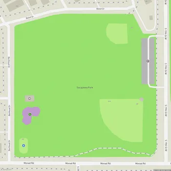 Map of Sacajawea Park