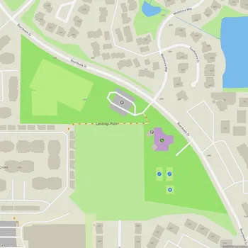 Map of Landings Park