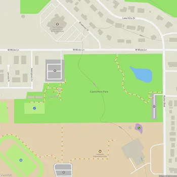 Map of Castle Rock Park