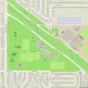 Map of Cook Park