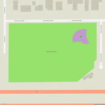 Map of Ponderosa Park