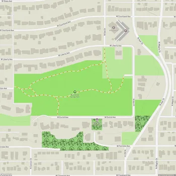Map of Drumheller Springs Park