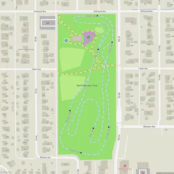 Map of North Boulder Park