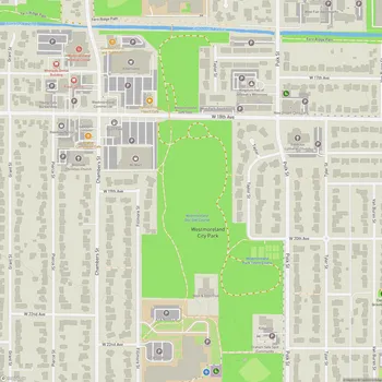 Map of Westmoreland City Park