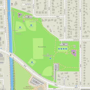 Map of Riverside Park