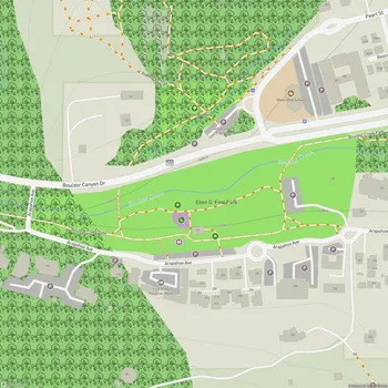 Map of Eben G. Fine Park