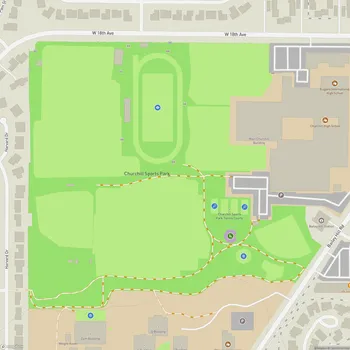 Map of Churchill Sports Park