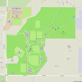 Map of Big Sky Park