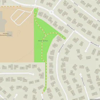 Map of Hollybrook Park