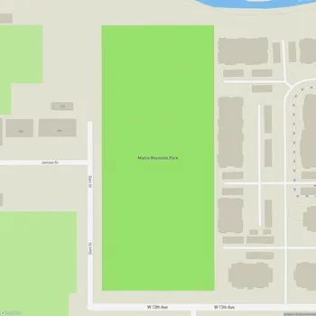 Map of Mattie Reynolds Park