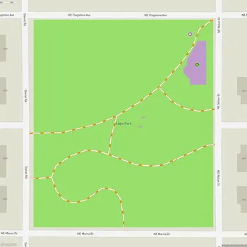 Map of Eagle Park