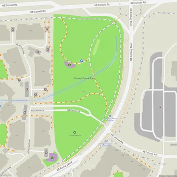 Map of Cornell Creek Park