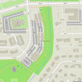 Map of Provo River Parkway