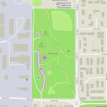 Map of Ponderosa Park