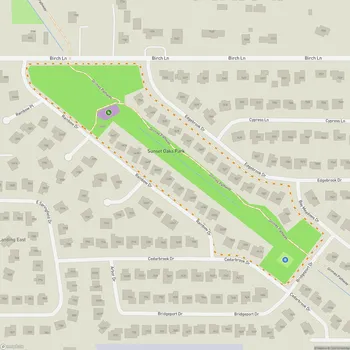 Map of Sunset Oaks Park