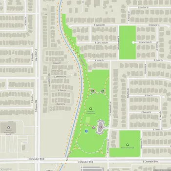 Map of Tibshraeny Family Park