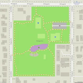 Map of Phillippi Park