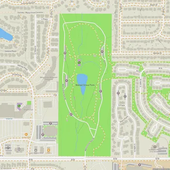 Map of Walnut Grove Park