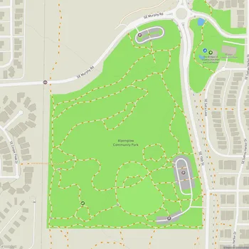 Map of Alpenglow Community Park