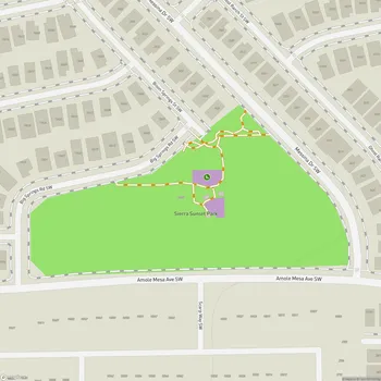 Map of Sierra Sunset Park