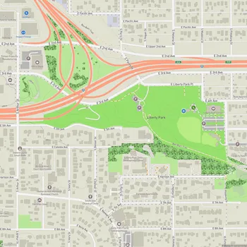 Map of Liberty Park