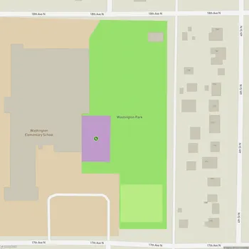 Map of Washington Park