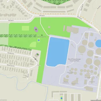 Map of North Broadway Park