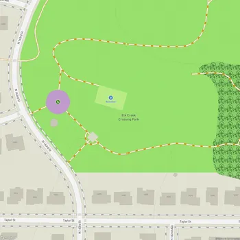 Map of Elk Creek Crossing Park (North)