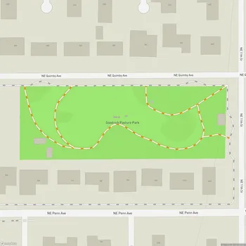 Map of Goodrich Pasture Park