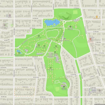 Map of Manito Park