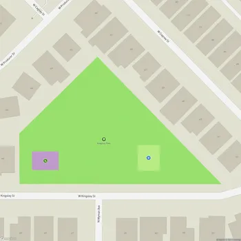 Map of Kingsley Park