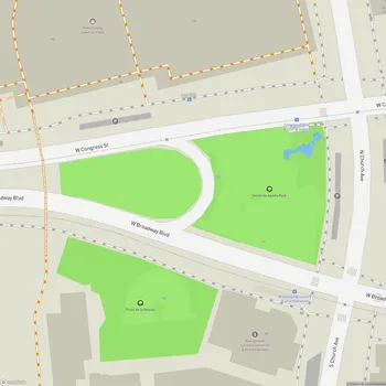 Map of Veinte de Agosto Park