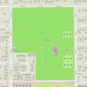 Map of Pioneer Park