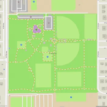 Map of El Oso Park