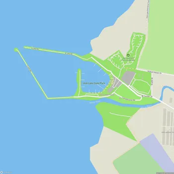 Map of Utah Lake State Park