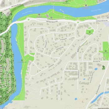 Map of Farewell Bend Park