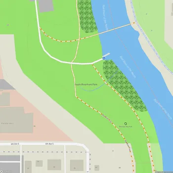 Map of South Riverfront Park